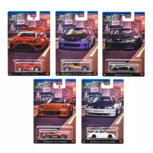 Zestaw Hot Wheels Silver Series COMPACT KINGS 5 szt.