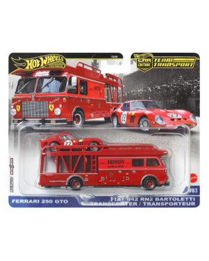 Hot Wheels Team Transport Ferrari 250 GTO & Fiat 642