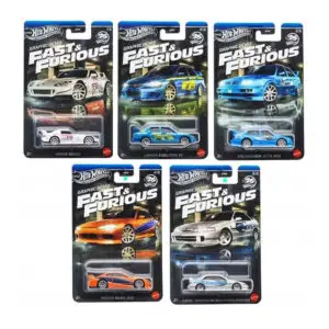 Zestaw Hot Wheels Silver Series Fast & Furious Graphic Remix 5 szt.