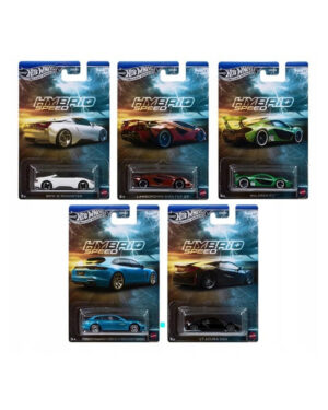 Zestaw Hot Wheels Silver Series HYBRID SPEED 5 szt.