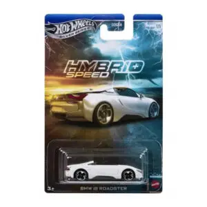 BMW i8 Roadster Hot Wheels Silver Series HYBRID SPEED (JCB76)