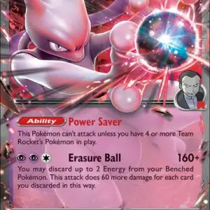 Karta Pokémon: Destined Rivals - 081 - Team Rocket's Mewtwo ex
