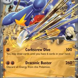 Karta Pokémon: Destined Rivals - 104 - Cynthia’s Garchomp ex