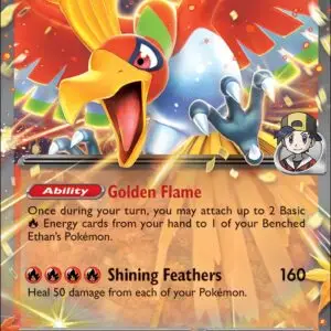 Karta Pokémon: Destined Rivals - 039 - Ethan's Ho-Oh ex