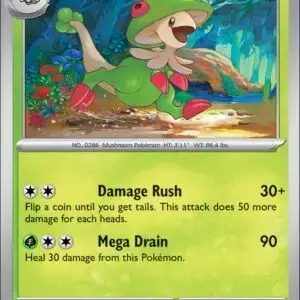 Karta Pokémon: Destined Rivals - 006 - Breloom (Reverse Holo)