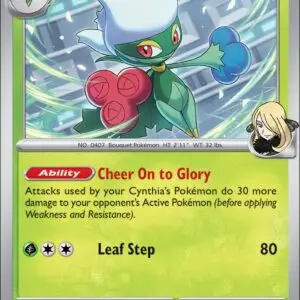 Karta Pokémon: Destined Rivals - 008 - Cynthia's Roserade (Holo)