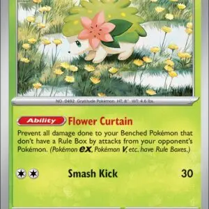 Karta Pokémon: Destined Rivals - 010 - Shaymin (Reverse Holo)