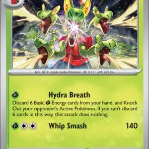 Karta Pokémon: Destined Rivals - 018 - Hydrapple (Reverse Holo)