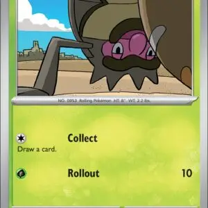 Karta Pokémon: Destined Rivals - 024 - Rellor (Reverse Holo)