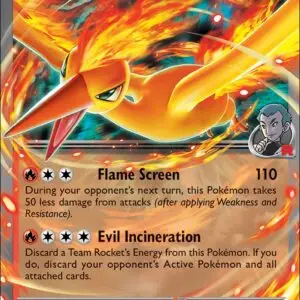 Karta Pokémon: Destined Rivals - 031 - Team Rocket's Moltres ex