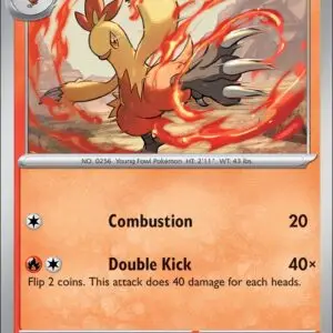Karta Pokémon: Destined Rivals - 041 - Combusken