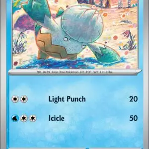 Karta Pokémon: Destined Rivals - 059 - Snover (Reverse Holo)