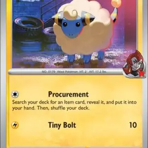 Karta Pokémon: Destined Rivals - 072 - Team Rocket's Mareep (Reverse Holo)