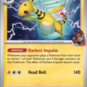 Karta Pokémon: Destined Rivals - 074 - Team Rocket's Ampharos