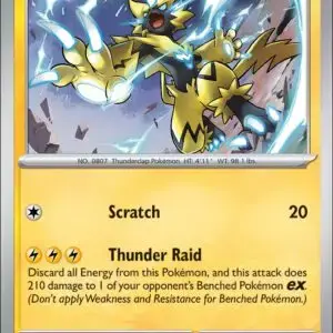 Karta Pokémon: Destined Rivals - 078 - Zeraora (Reverse Holo)
