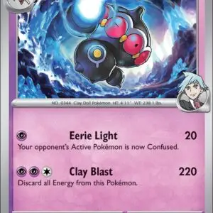 Karta Pokémon: Destined Rivals - 084 - Steven's Claydol (Reverse Holo)