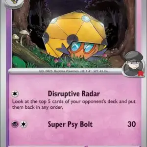 Karta Pokémon: Destined Rivals - 088 - Team Rocket's Dottler (Reverse Holo)
