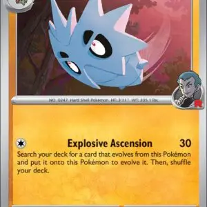 Karta Pokémon: Destined Rivals - 095 - Team Rocket's Pupitar