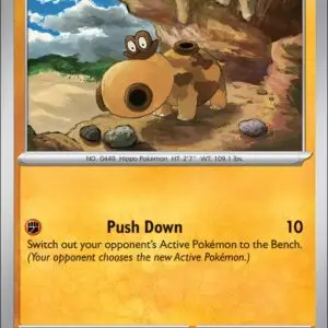 Karta Pokémon: Destined Rivals - 105 - Hippopotas