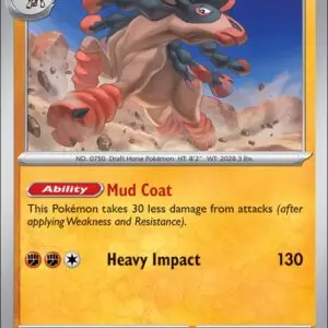 Karta Pokémon: Destined Rivals - 108 - Mudsdale