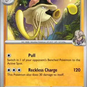 Karta Pokémon: Destined Rivals - 110 - Arven’s Toedscruel (Reverse Holo)