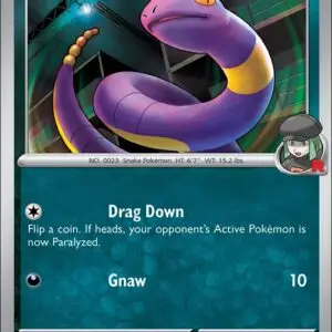 Karta Pokémon: Destined Rivals - 112 - Team Rocket’s Ekans