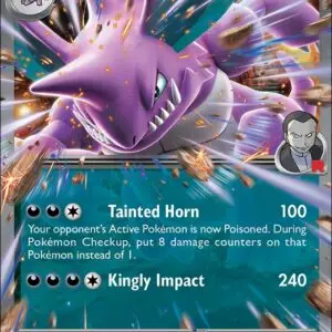 Karta Pokémon: Destined Rivals - 119 - Team Rocket’s Nidoking ex