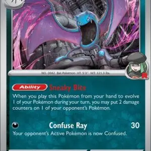 Karta Pokémon: Destined Rivals - 121 - Team Rocket’s Golbat