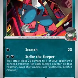 Karta Pokémon: Destined Rivals - 128 - Team Rocket’s Sneasel (Reverse Holo)