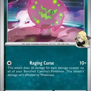 Karta Pokémon: Destined Rivals - 129 - Cynthia’s Spiritomb