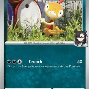 Karta Pokémon: Destined Rivals - 132 - Marnie’s Scraggy