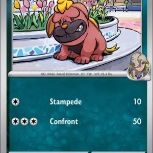 Karta Pokémon: Destined Rivals - 138 - Arven’s Maschiff (Reverse Holo)