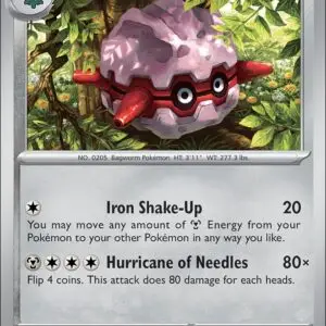 Karta Pokémon: Destined Rivals - 140 - Forretress