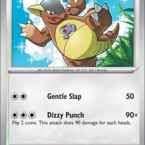 Karta Pokémon: Destined Rivals - 151 - Kangaskhan