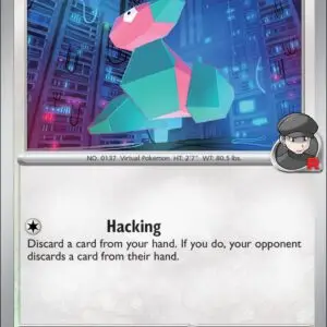 Karta Pokémon: Destined Rivals - 153 - Team Rocket’s Porygon