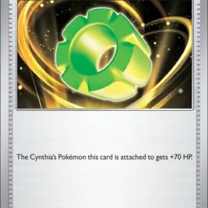 Karta Pokémon: Destined Rivals - 162 - Cynthia’s Power Weight (Reverse Holo)