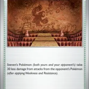 Karta Pokémon: Destined Rivals - 166 - Granite Cave (Reverse Holo)