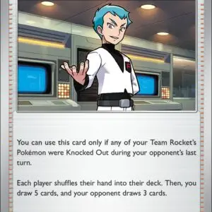 Karta Pokémon: Destined Rivals - 170 - Team Rocket’s Archer (Reverse Holo)