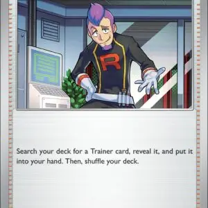 Karta Pokémon: Destined Rivals - 176 - Team Rocket’s Petrel (Reverse Holo)