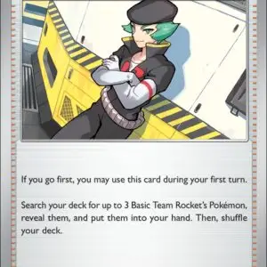 Karta Pokémon: Destined Rivals - 177 - Team Rocket’s Proton (Reverse Holo)