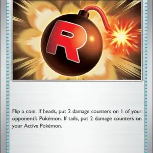 Karta Pokémon: Destined Rivals - 179 - Team Rocket’s Venture Bomb