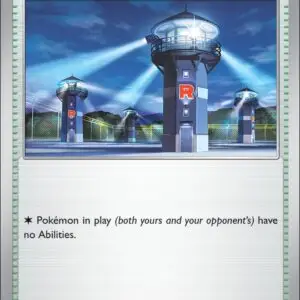 Karta Pokémon: Destined Rivals - 180 - Team Rocket’s Watchtower (Reverse Holo)