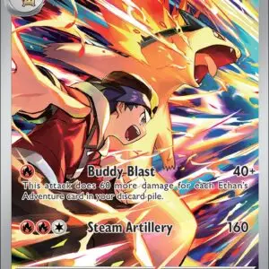 Karta Pokémon: Destined Rivals - 190 - Ethan’s Typhlosion
