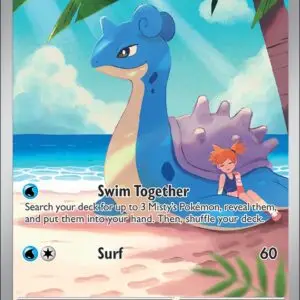 Karta Pokémon: Destined Rivals - 194 - Misty’s Lapras