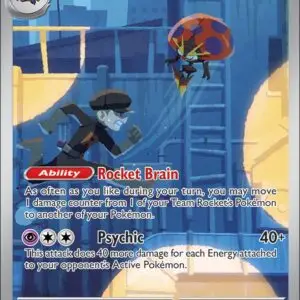 Karta Pokémon: Destined Rivals - 198 - Team Rocket’s Orbeetle