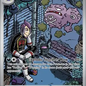 Karta Pokémon: Destined Rivals - 199 - Team Rocket’s Weezing