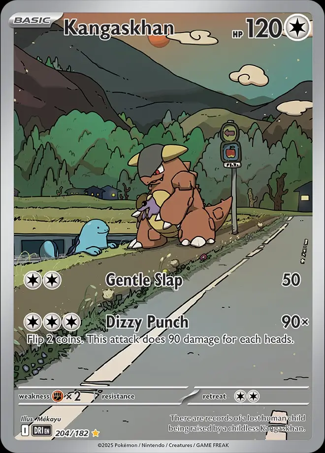 Karta Pokémon: Destined Rivals - 204 - Kangaskhan