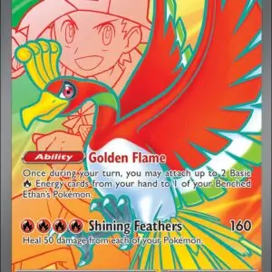 Karta Pokémon: Destined Rivals - 209 - Ethan’s Ho-Oh ex