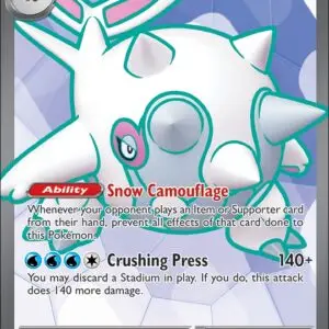 Karta Pokémon: Destined Rivals - 210 - Cetitan ex