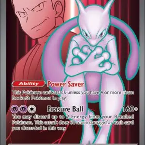 Karta Pokémon: Destined Rivals - 213 - Team Rocket’s Mewtwo ex